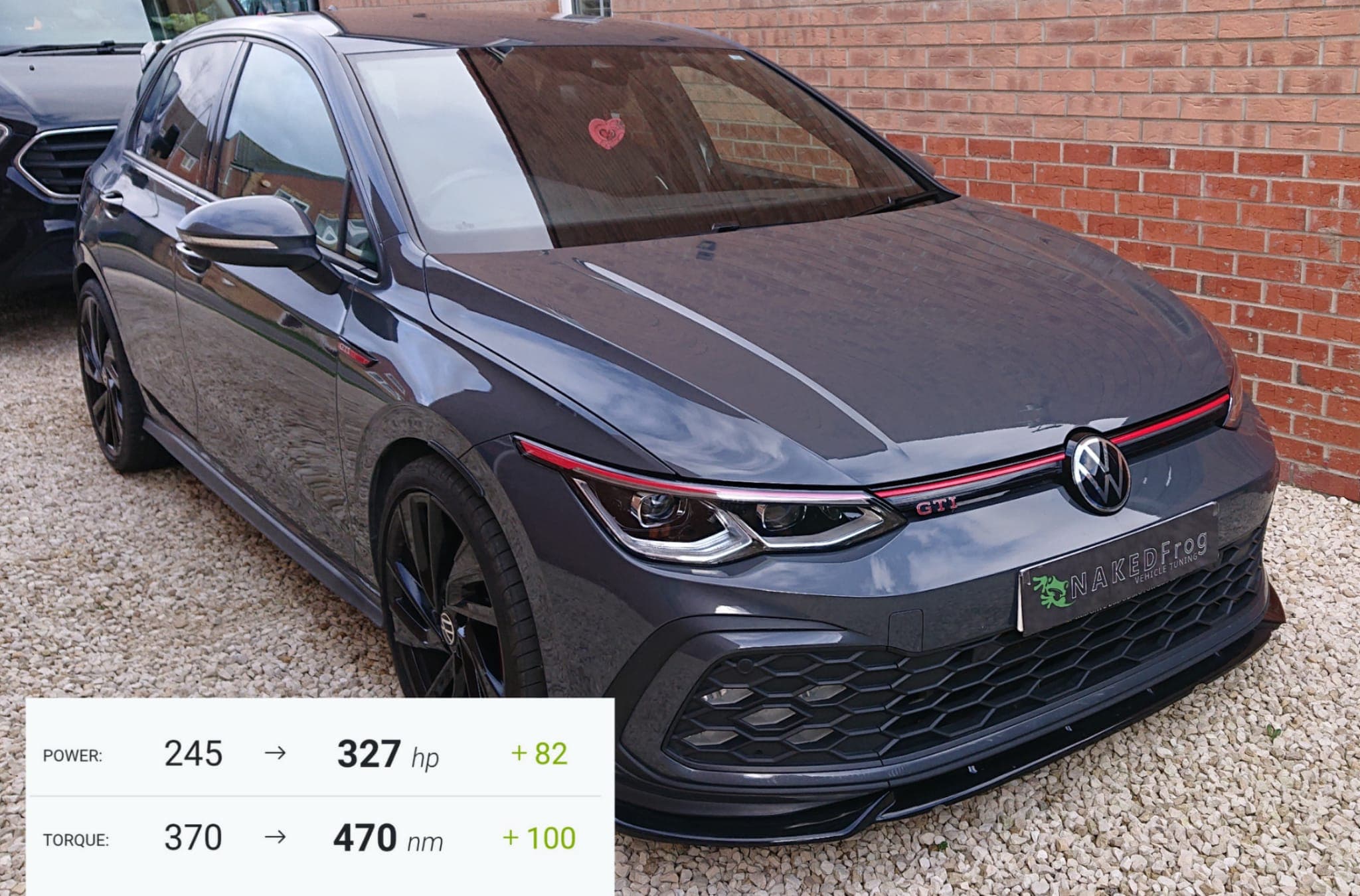 VW Golf GTI Stage 1 remap - 245hp to 327hp Newcastle