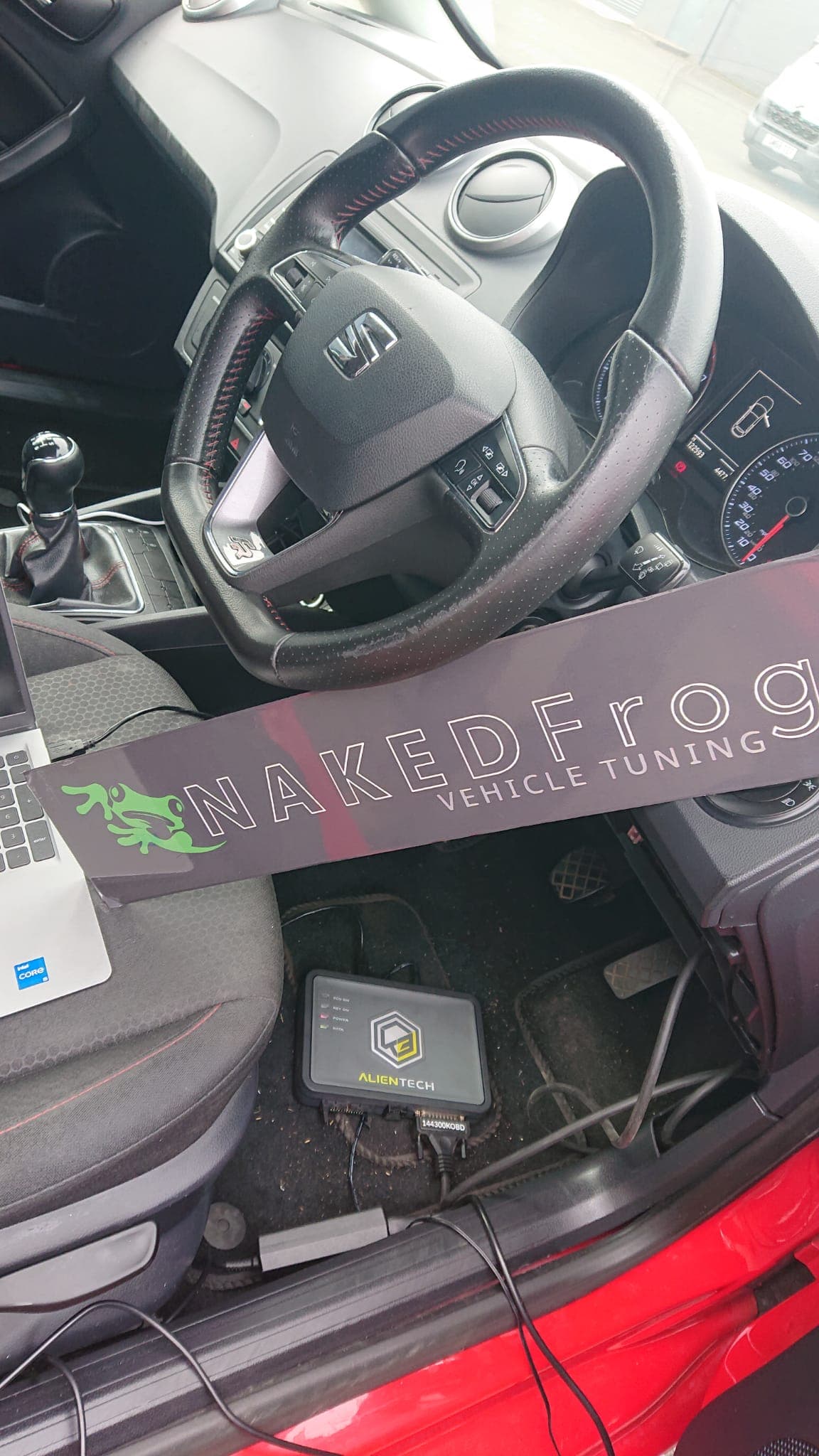 SEAT tuning with Alientech equipment